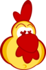 Rooster Head Clip Art